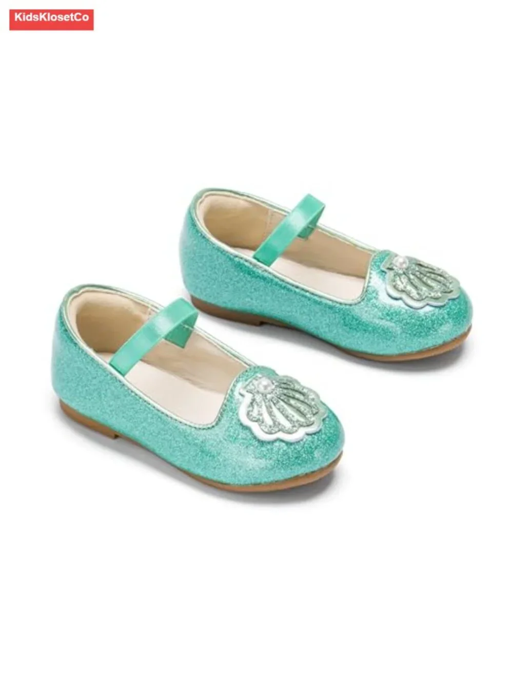Toddler Girls Mary Jane Flats Easy On Comfort Dress Shoes with Cushioned Fit